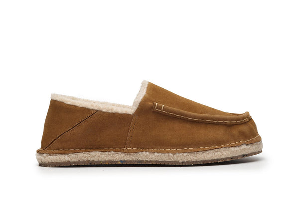 Seavees Mens Lodge Slipper Nutmeg