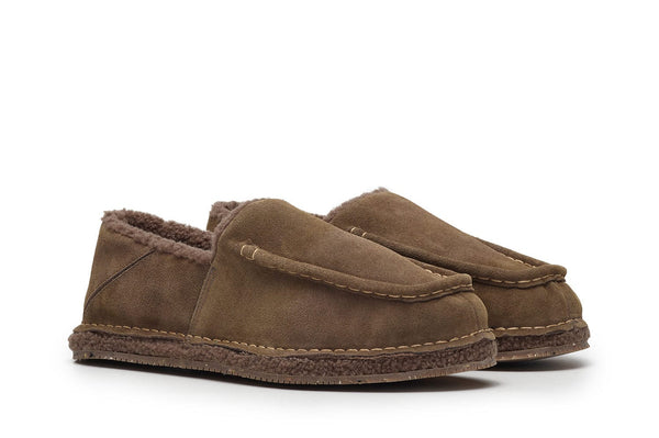 Seavees Mens Lodge Slipper Woodsmoke