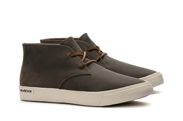 Seavees Mens Maslon Desert Boot Charcoal