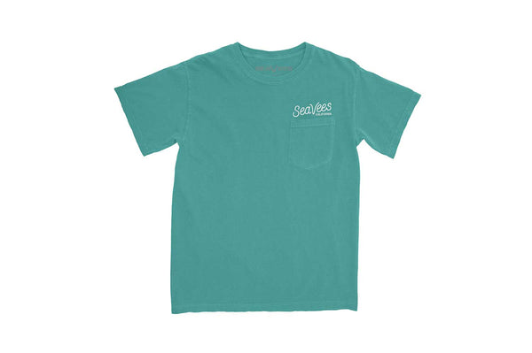 seavees SeaVees - 24 Mason Pocket Tee - Seafoam