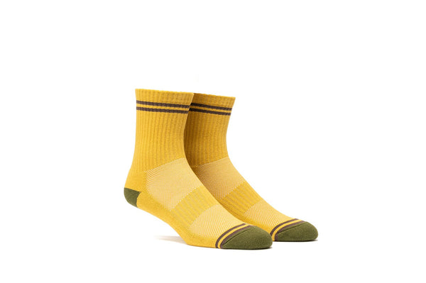 Seavees Unisex - Campus Crew Sock - Mustard