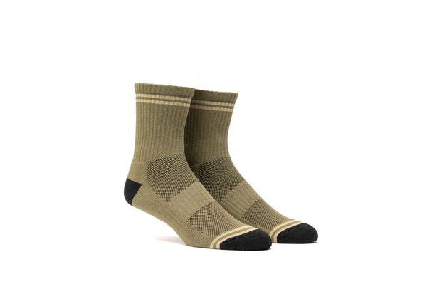Seavees Unisex - Campus Crew Sock - Olive