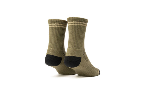 Seavees Unisex - Campus Crew Sock - Olive