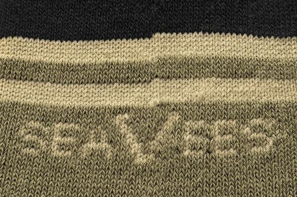 Seavees Unisex - Campus Crew Sock - Olive