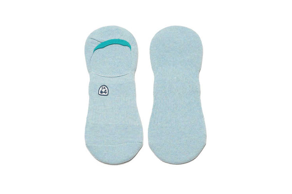 seavees Unisex - Hideaways No-Show Sock - Light Blue