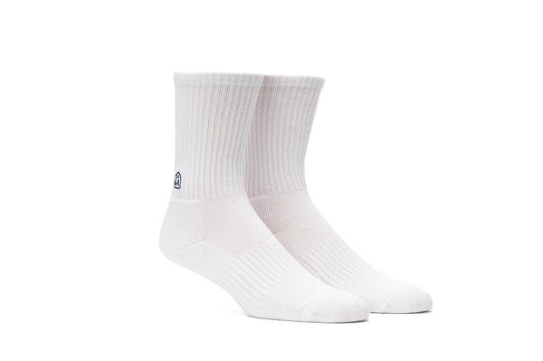 seavees Unisex - Show-Offs Crew Sock - White