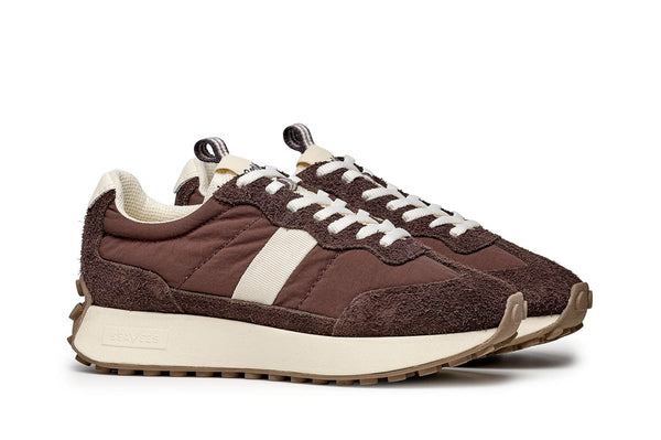 Seavees Womens Acorn Trainer Espresso