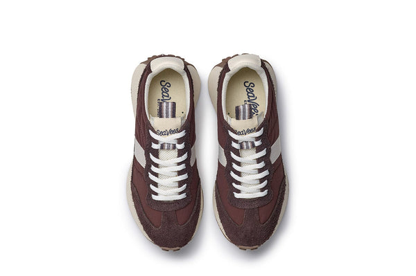 Seavees Womens Acorn Trainer Espresso