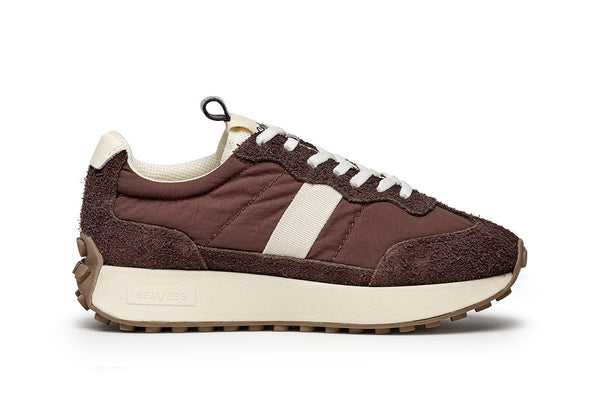 seavees Womens Acorn Trainer Espresso