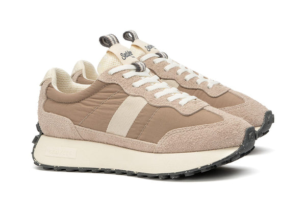 Seavees Womens Acorn Trainer Latte