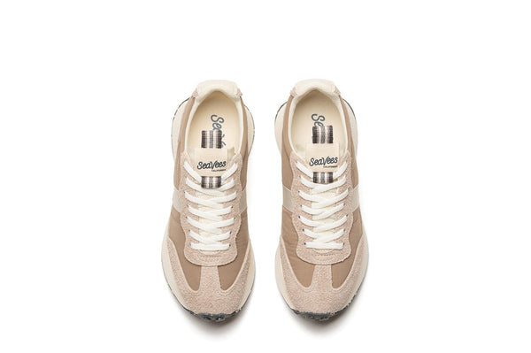Seavees Womens Acorn Trainer Latte