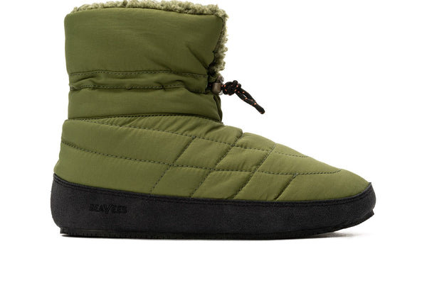 seavees Womens Après Puff Bootie Surplus Green
