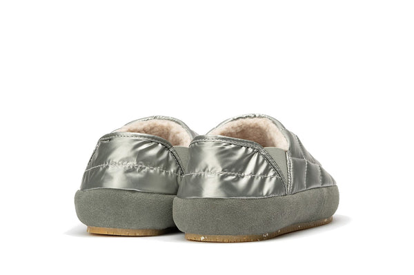 Seavees Womens Apres Puff Slip On Space Silver