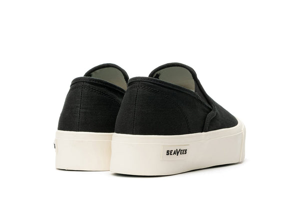 Seavees Womens Baja Platform Black