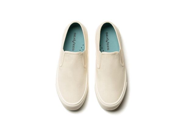 Seavees Womens Baja Slip On Platform Bleach