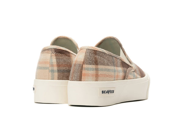 Seavees Womens Baja Slip On Platform Mushroom