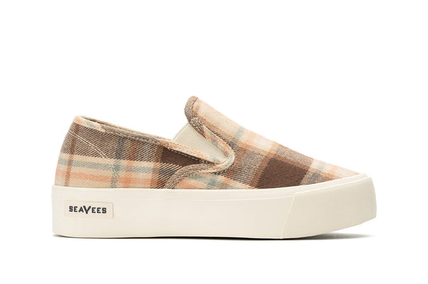 seavees Womens Baja Slip On Platform Mushroom