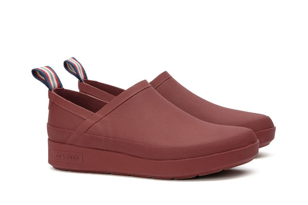 Seavees Womens Calistoga Clog Bordeaux