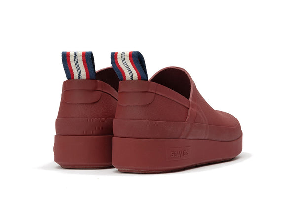 Seavees Womens Calistoga Clog Bordeaux