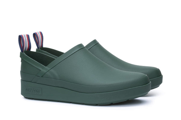 Seavees Womens Calistoga Clog Hunter Green