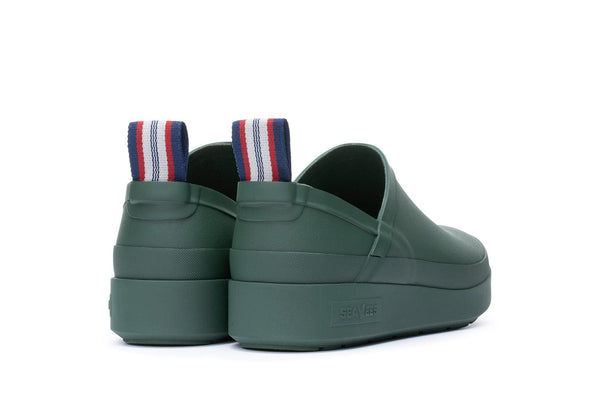 Seavees Womens Calistoga Clog Hunter Green