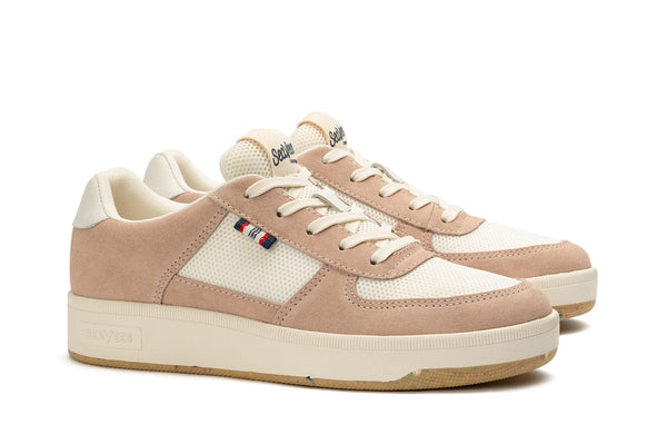 Seavees Womens Cardinal Sneaker Pink Sand