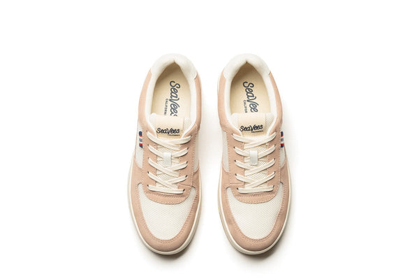 Seavees Womens Cardinal Sneaker Pink Sand