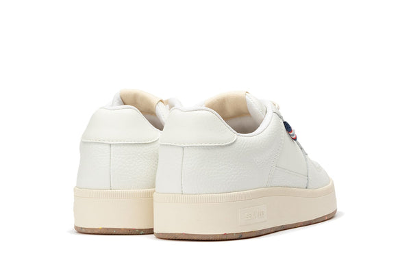 Seavees Womens Cardinal Sneaker White Leather