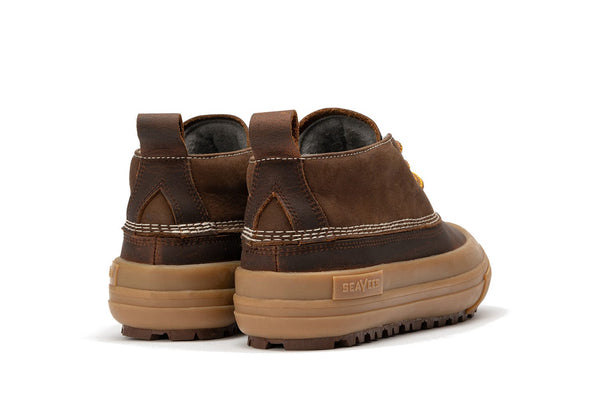 Seavees Womens Carson 3-Eye Boot Bourbon