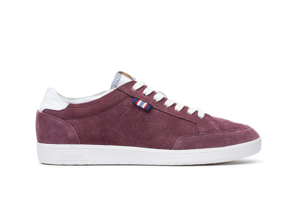 seavees Womens Clipper Sneaker Plum