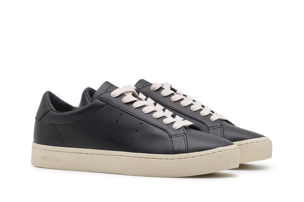 Seavees Womens Diamond Cup Sneaker Black