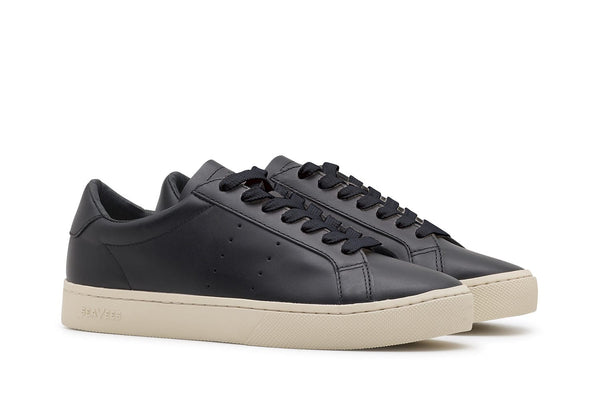 Seavees Womens Diamond Cup Sneaker Black