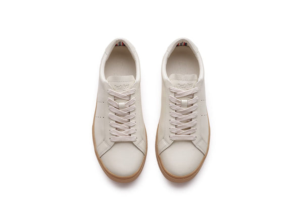 Seavees Womens Diamond Cup Sneaker Ecru