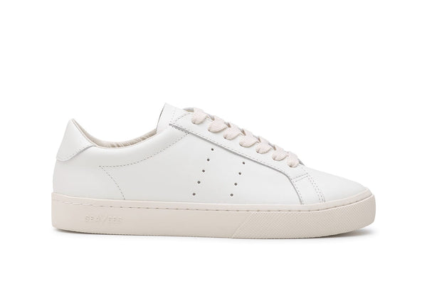 seavees Womens Diamond Cup Sneaker White