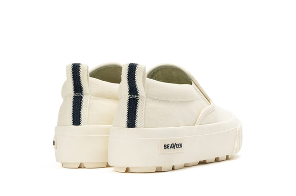 Seavees Womens Fairfax Lug Slip On White