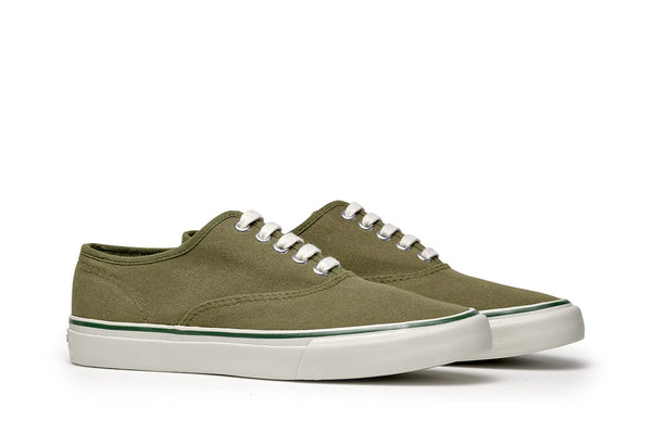 Seavees Womens Founders Edition Yacht Shoe Green