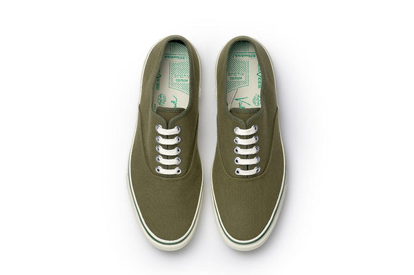 Seavees Womens Founders Edition Yacht Shoe Green