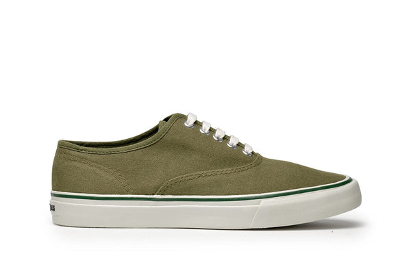 seavees Womens Founders Edition Yacht Shoe Green