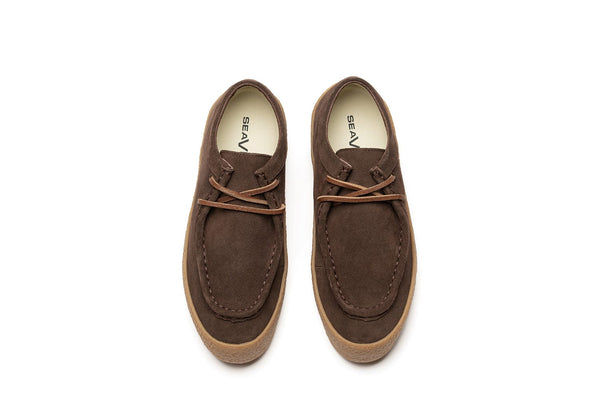 Seavees Womens Hayward Platform Chocolate