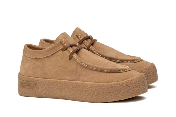 Seavees Womens Hayward Platform Tan