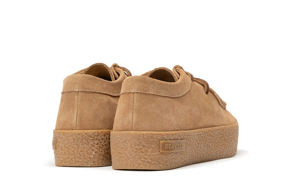 Seavees Womens Hayward Platform Tan