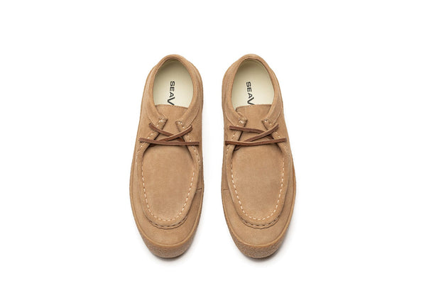 Seavees Womens Hayward Platform Tan