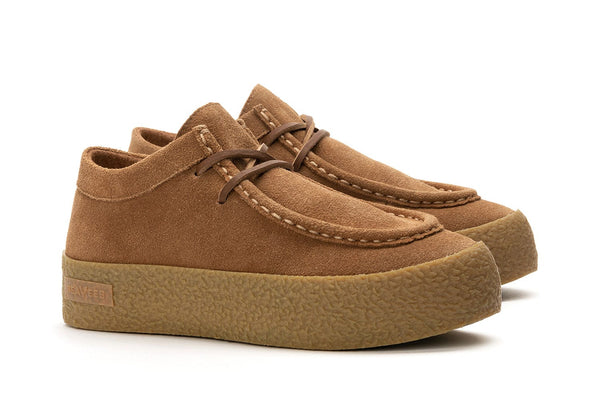 Seavees Womens Hayward Platform Tobacco