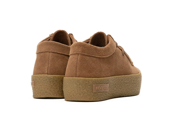 Seavees Womens Hayward Platform Tobacco