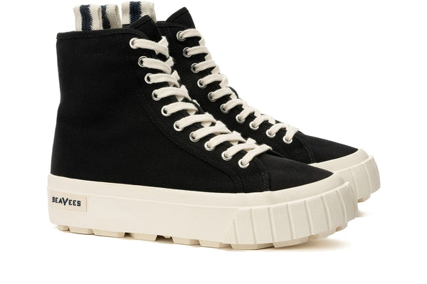 Seavees Womens La Brea Lug High Top Black