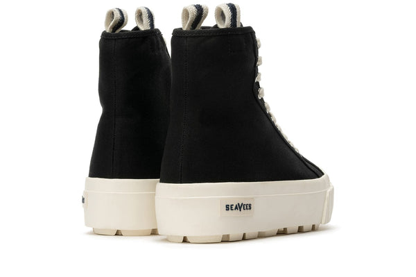 Seavees Womens La Brea Lug High Top Black