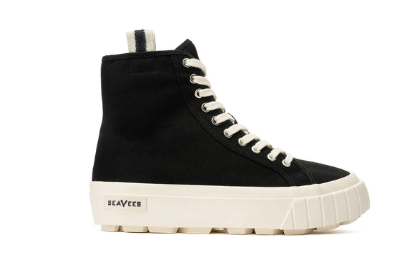 seavees Womens La Brea Lug High Top Black