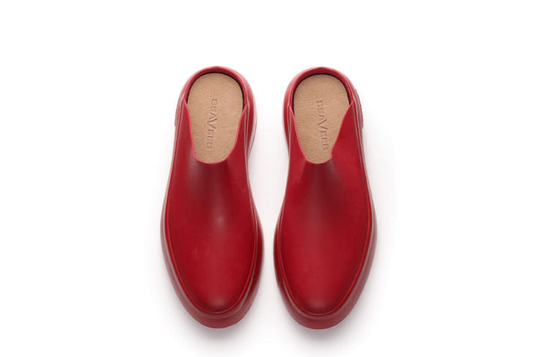 Seavees Womens Marin Mule Crimson