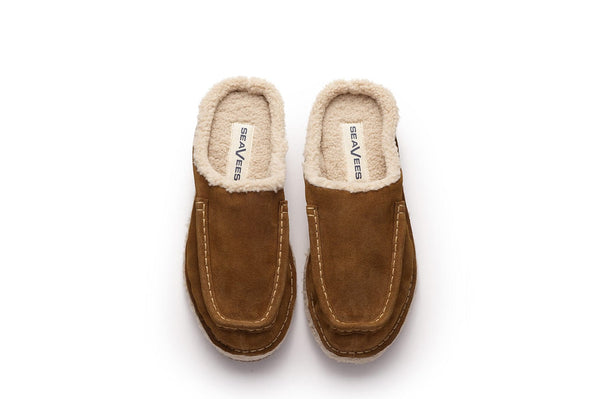 Seavees Womens Retreat Slipper Nutmeg