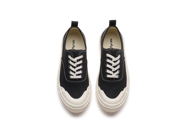 Seavees Womens Sato Oxford Black